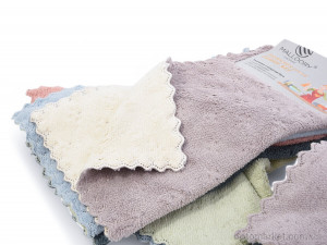 Рушник унісекс 10135-9342 (30x30) mix Malloory Home мікс  оптом от Optomarket