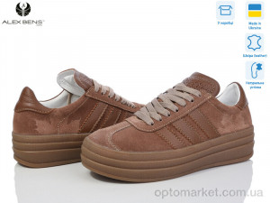 Купить Кросівки жіночі 10159-21 Alex Bens коричневий