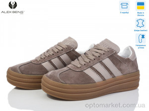 Купить Кросівки жіночі 10159-68 Alex Bens коричневий