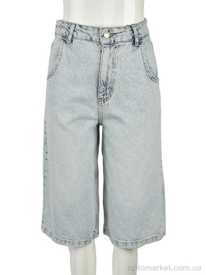 Купить Бриджі жіночі 1019-02 blue Medusa блакитний