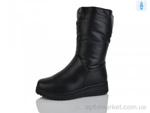 Купить Чоботи жіночі 102-1 Leguzaza чорний