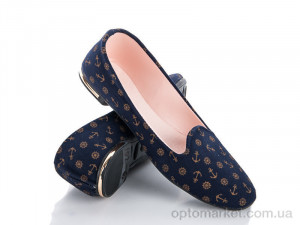 Купить Балетки жіночі 102-6 old Мишель синій