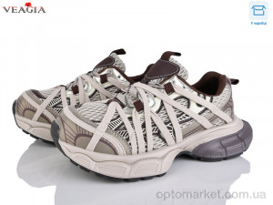 Купить Кросівки жіночі 10201-6 FAN коричневий