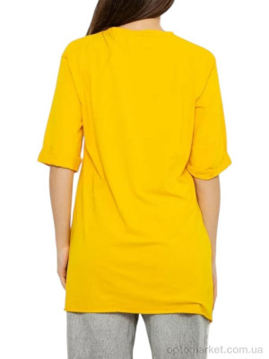 Футболка жіночі 1024 жовтий Massmag жовтий  оптом от Optomarket