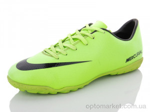 Футбольне взуття чоловічі 1026-2-7 N.ke зелений  оптом от Optomarket