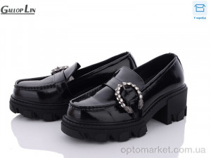 Купить Туфлі жіночі 103 чорний Gallop Lin чорний