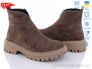 Купить Черевики жіночі 103 кофе з. зима ARTO коричневий