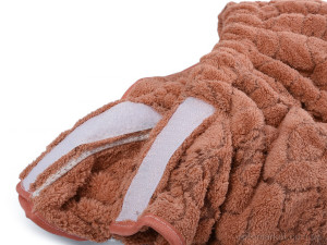 Рушник жіночі 10306-6959 brown набір баня+чолма (70x140) Malloory Home коричневий  оптом от Optomarket