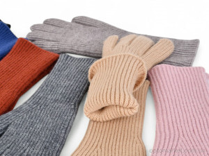 Рукавички жіночі 1036 текстиль mix Paidi мікс  оптом от Optomarket