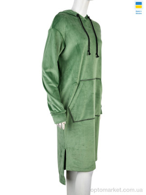 Купить Сукня жіночі 1036 зелений Vande Grouff зелений