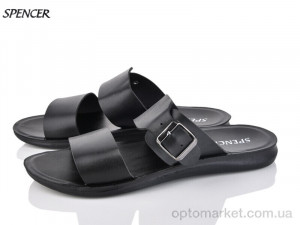 Купить Шльопанці чоловічі 10386 Spencer чорний