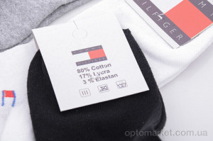 Шкарпетки жіночі 1041Tomy короткий mix T.mmy hilfiger мікс  оптом от Optomarket