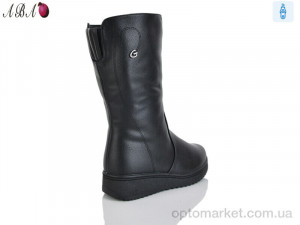 Чоботи жіночі 105-1 Leguzaza чорний  оптом от Optomarket