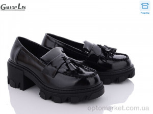 Купить Туфлі жіночі 105 чорний Gallop Lin чорний