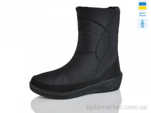 Купить Дутики жіночі 105 чорний Selena чорний