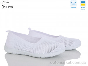 Купить Балетки жіночі 1053-4 L.Fairy білий