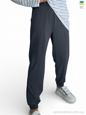 Спортивні штаны жіночі 1055 фум Margo сірий  оптом от Optomarket