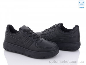 Купить Кросівки жіночі 106-1 Happy чорний
