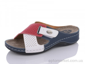 Купить Шльопанці жіночі 106 white-red Dali Moda білий