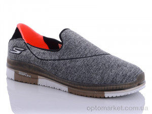 Купить Кросівки жіночі 10602 grey Skechers сірий