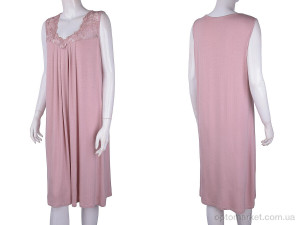 Нічна сорочка жіночі 10612B pink Cotpark рожевий  оптом от Optomarket