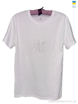 Купить Футболка жіночі 107 white D.or білий