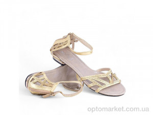 Купить Босоніжки жіночі 107320 Sopra золотий