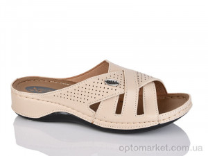 Купить Шльопанці жіночі 108 beige Dali Moda бежевий