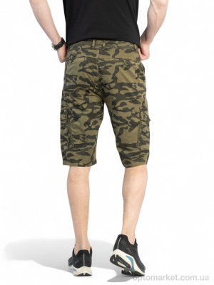 Шорти чоловічі 108 камуфляж Massmag хакі  оптом от Optomarket