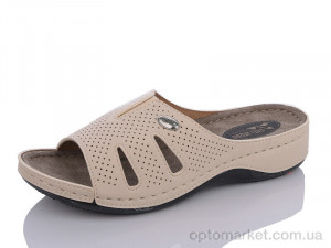 Купить Шльопанці жіночі 109 beige Dali Moda бежевий