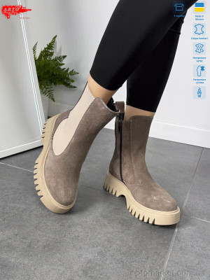 Черевики жіночі 109 кофе з. ARTO коричневий  оптом от Optomarket