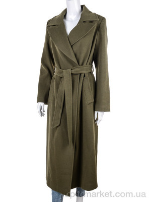 Купить Пальто женские 1090 green Dolce Bella зеленый