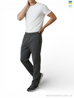 Спортивні штаны чоловічі 10PU т.сірий P.ma сірий  оптом от Optomarket