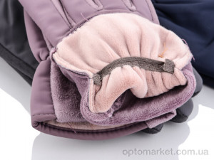 Рукавички жіночі 11-076 плащовка mix Natasha мікс  оптом от Optomarket