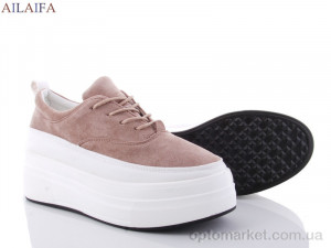 Купить Туфли женские 1101-4 пена Ailaifa коричневый