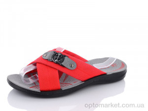 Купить Шльопанці чоловічі 1101Ш Oscar червоний