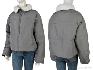 Куртка жіночі 1105 (12058) grey Haiziyuan сірий  оптом от Optomarket