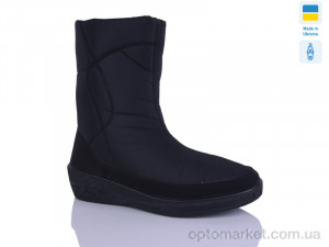 Купить Дутики жіночі 1105 чорний DeMur чорний