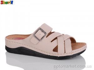 Купить Шльопанці жіночі 1109-1 Serra бежевий