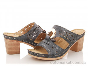 Купить Шльопанці жіночі 111-L14306-24 Varia графіт