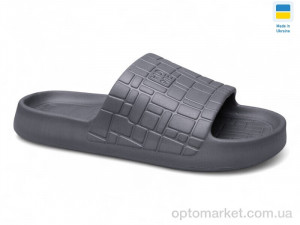 Купить Шльопанці жіночі 1112 графіт TapMal сірий