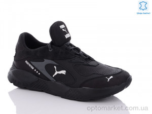 Кросівки чоловічі 1117 P.ma чорний  оптом от Optomarket