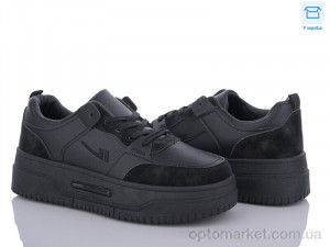 Купить Кросівки жіночі 112-1 Happy чорний