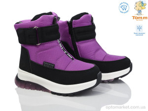 Дутики дитячі 11243B TOM.M фіолетовий  оптом от Optomarket