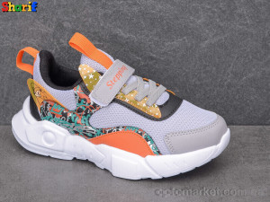 Кросівки дитячі 113-1 Stepping сірий  оптом от Optomarket