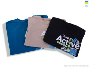 Футболка дитячі 1130 mix Happy Gaga мікс  оптом от Optomarket