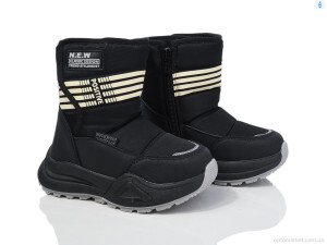 Купить Дутики дитячі 11347C Tom чорний