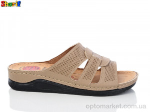 Купить Шльопанці жіночі 1138-2 Serra коричневий