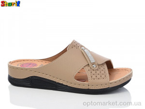 Купить Шльопанці жіночі 1141-2 Serra коричневий