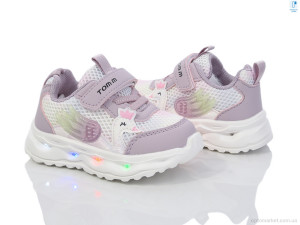 Купить Кросівки дитячі 11483E LED TOM.M фіолетовий